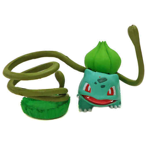 Candy Toy Trading Figure Bulbasaur Vine Whip Stamp Stand Pokemon Useful Desk