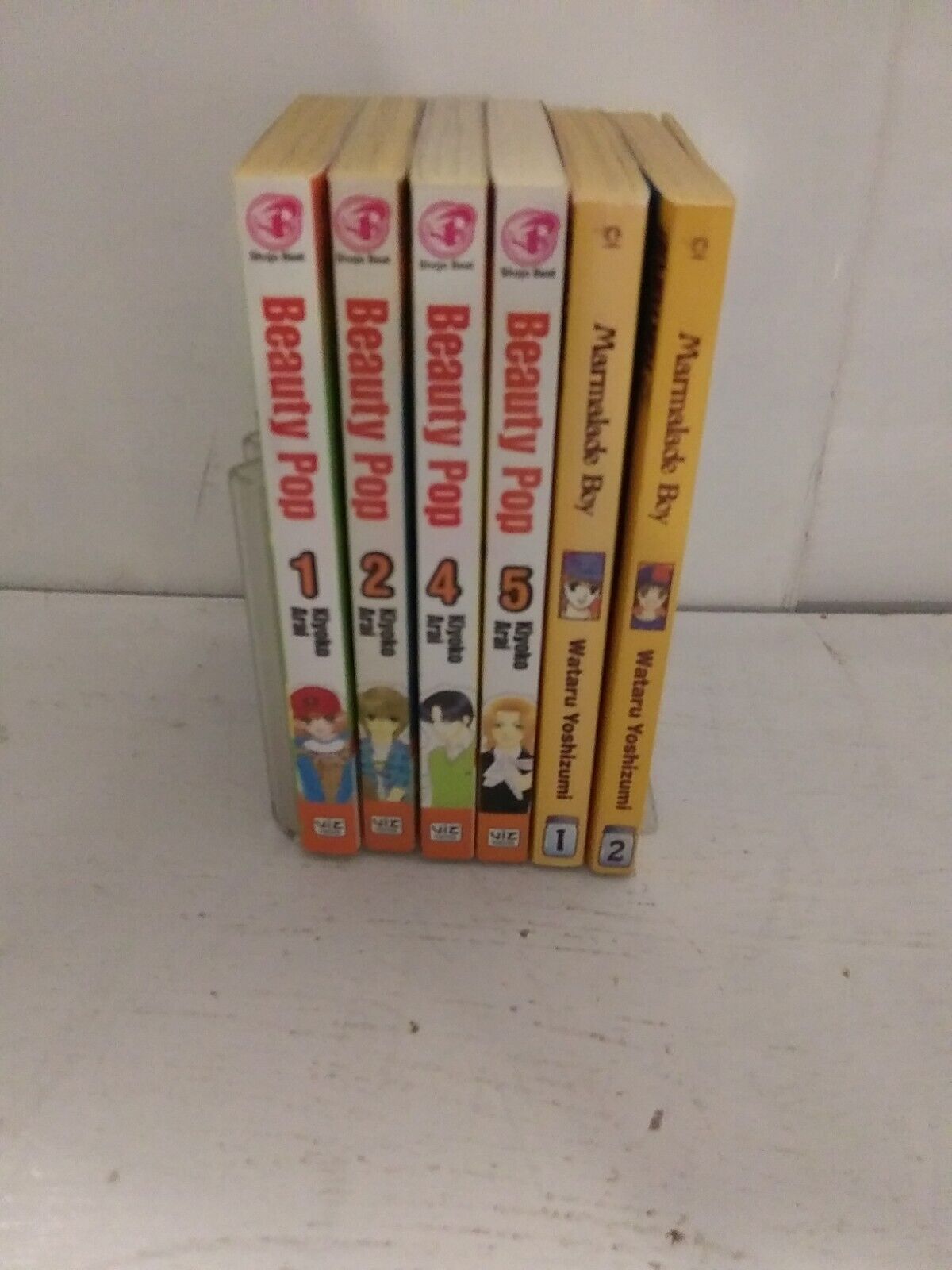 Mixed English Manga Lot - 6 Books BEAUTY POP MARMALADE BOY