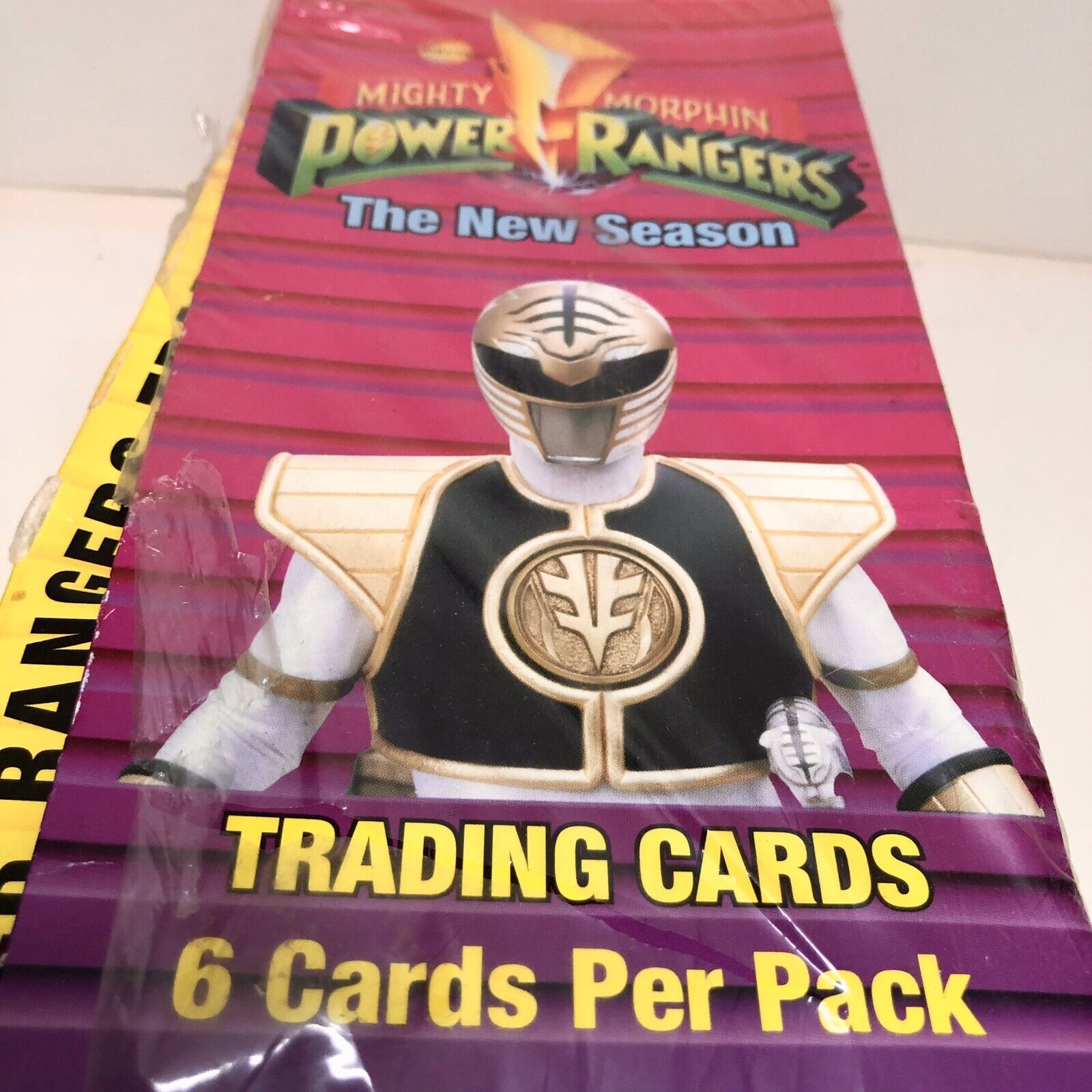 Rare/Vintage 1995 Mighty Morphin Power Rangers The New Season Trading Card Box