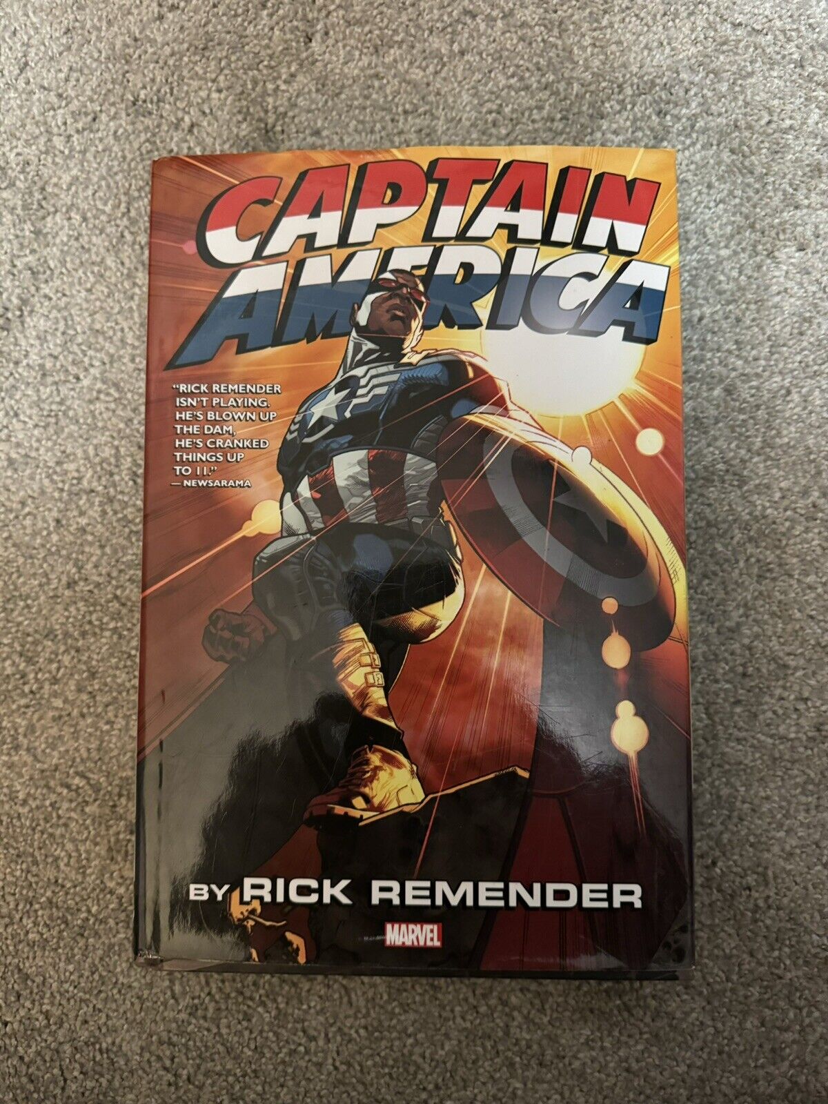 Captain America By Rick Remender Omnibus HC | DM Variant | Marvel (2021)