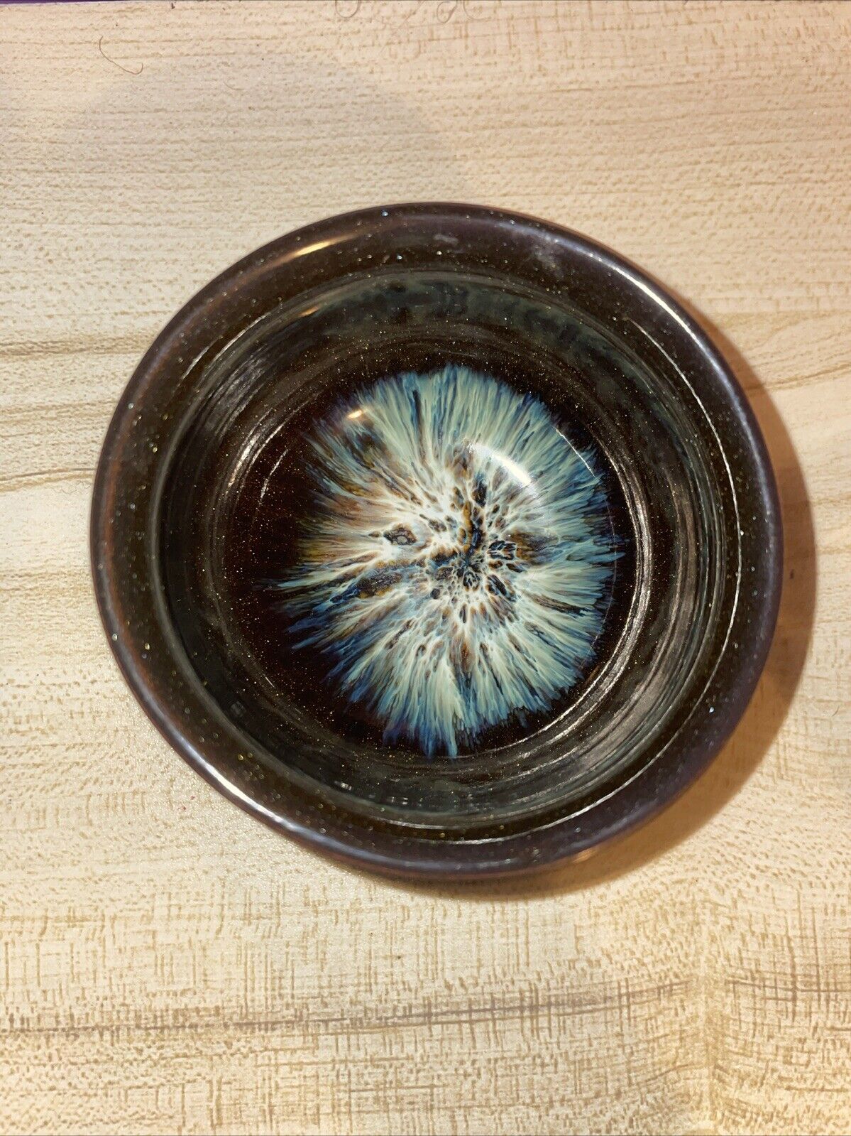 Beautiful Glittering Ceramic tea cup (No handle)