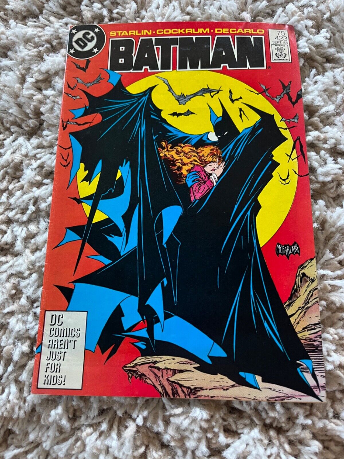 Batman #423 3rd print FN 6.0 DC Comics 1988