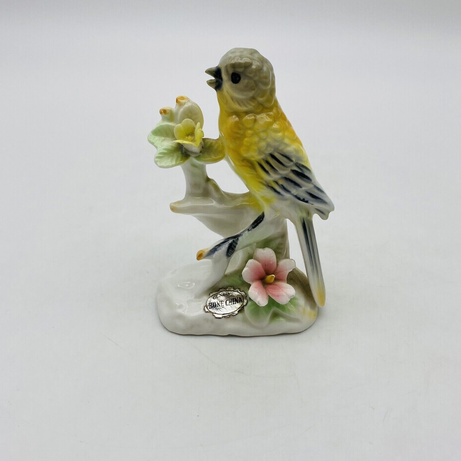 Vintage Bone China Yellow Bird 