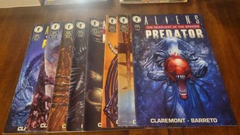 Aliens/Predator The Deadliest Of The Species 1995 #5-#12 