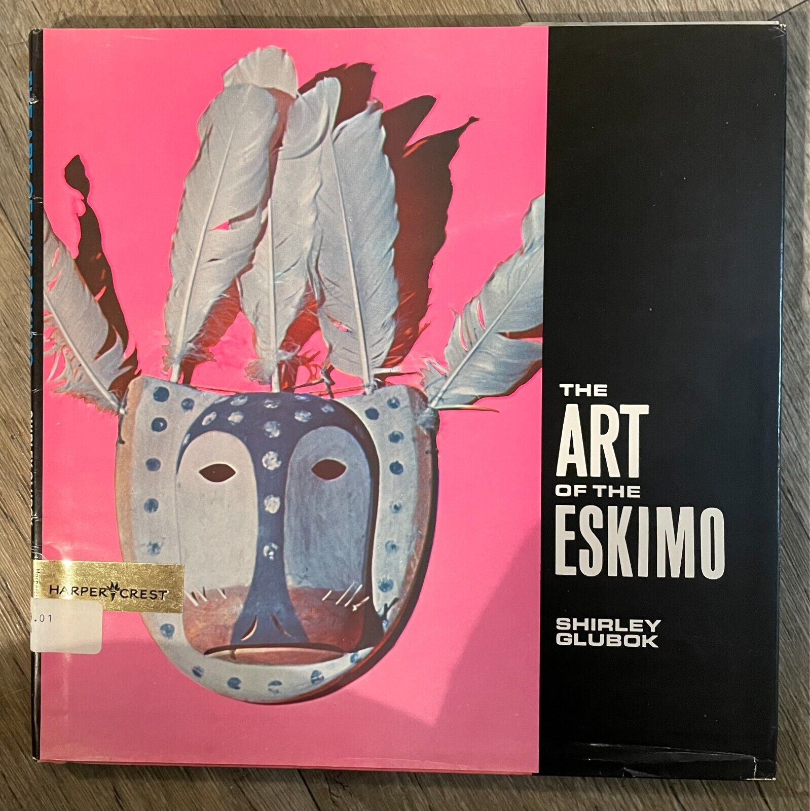 THE ART OF THE ESKIMO-FIRST EDITION-VINTAGE 1964-HARDBACK-DUST JACKET