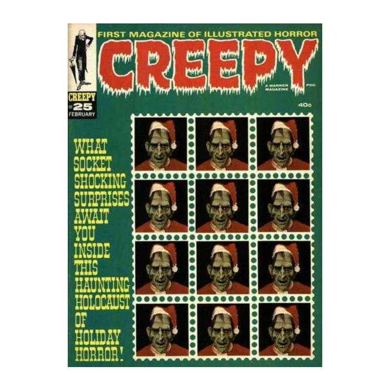 Creepy #25 1964 series Warren comics VF Full description below [g]