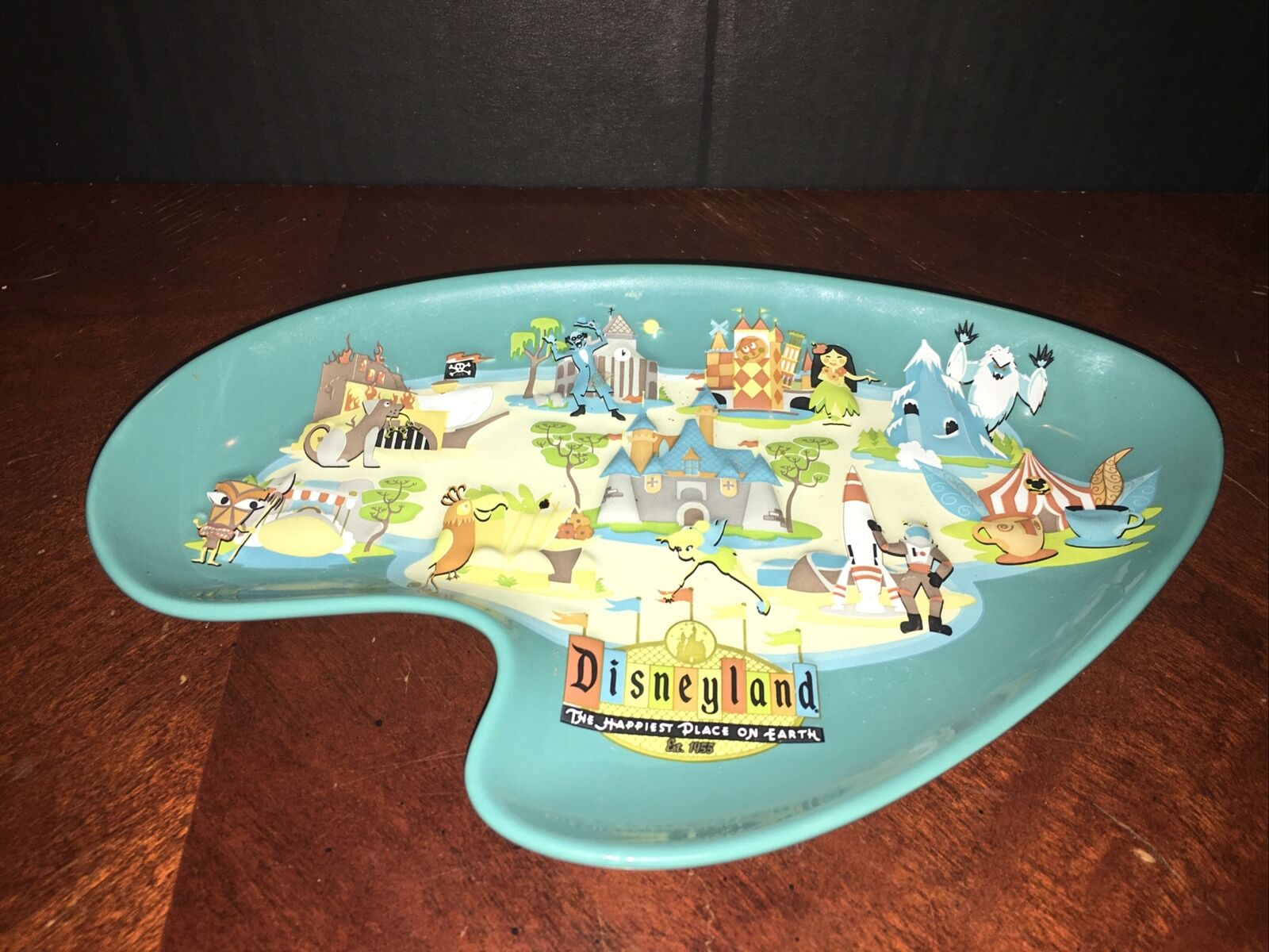 Disneyland Resort 50th Anniversary Plate Trinket Dish Tray