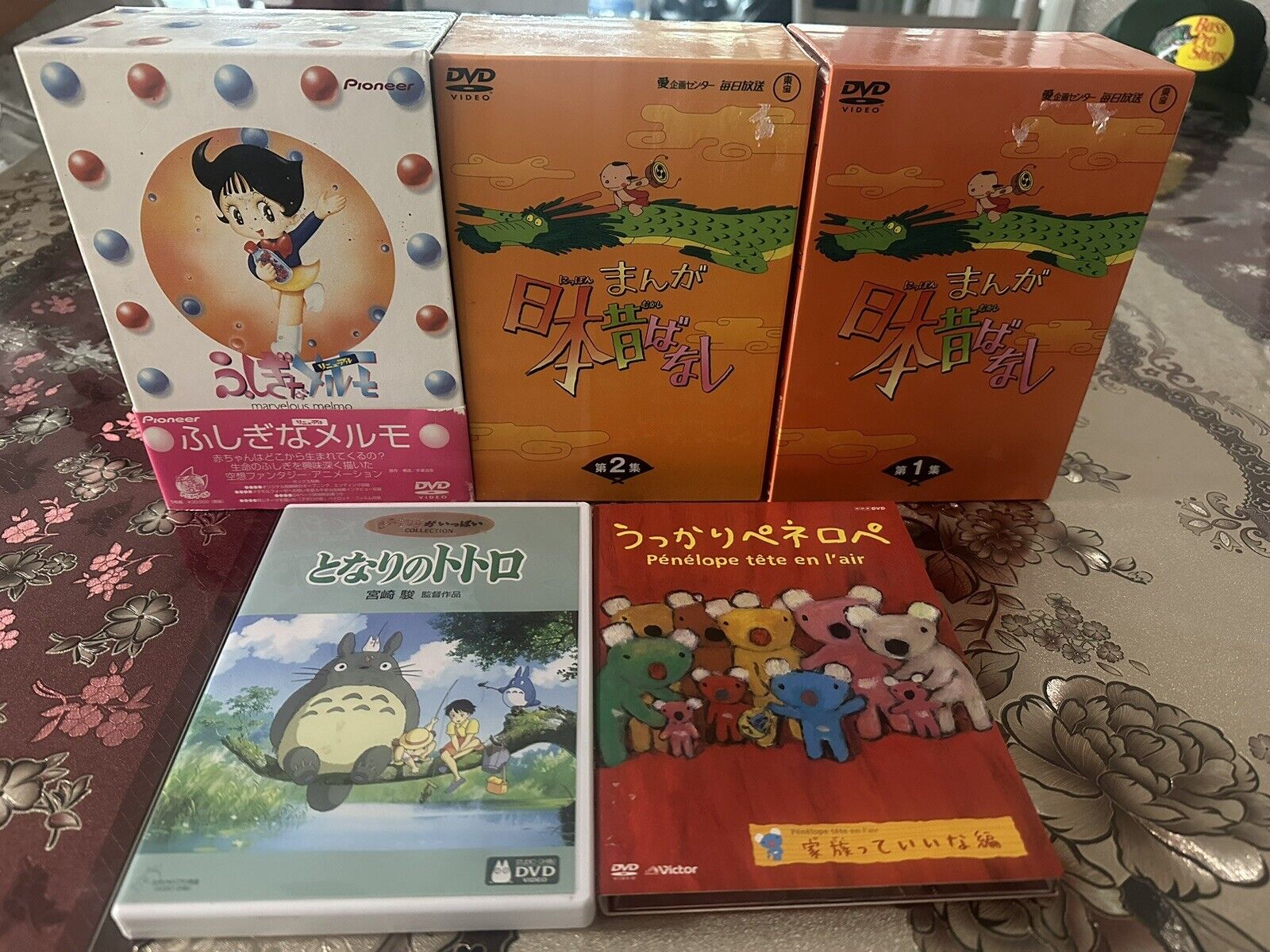 Osamu Tezuka Marvelous Melmo Pioneer DVD Box RARE Manga Japanese Folk Tales Set