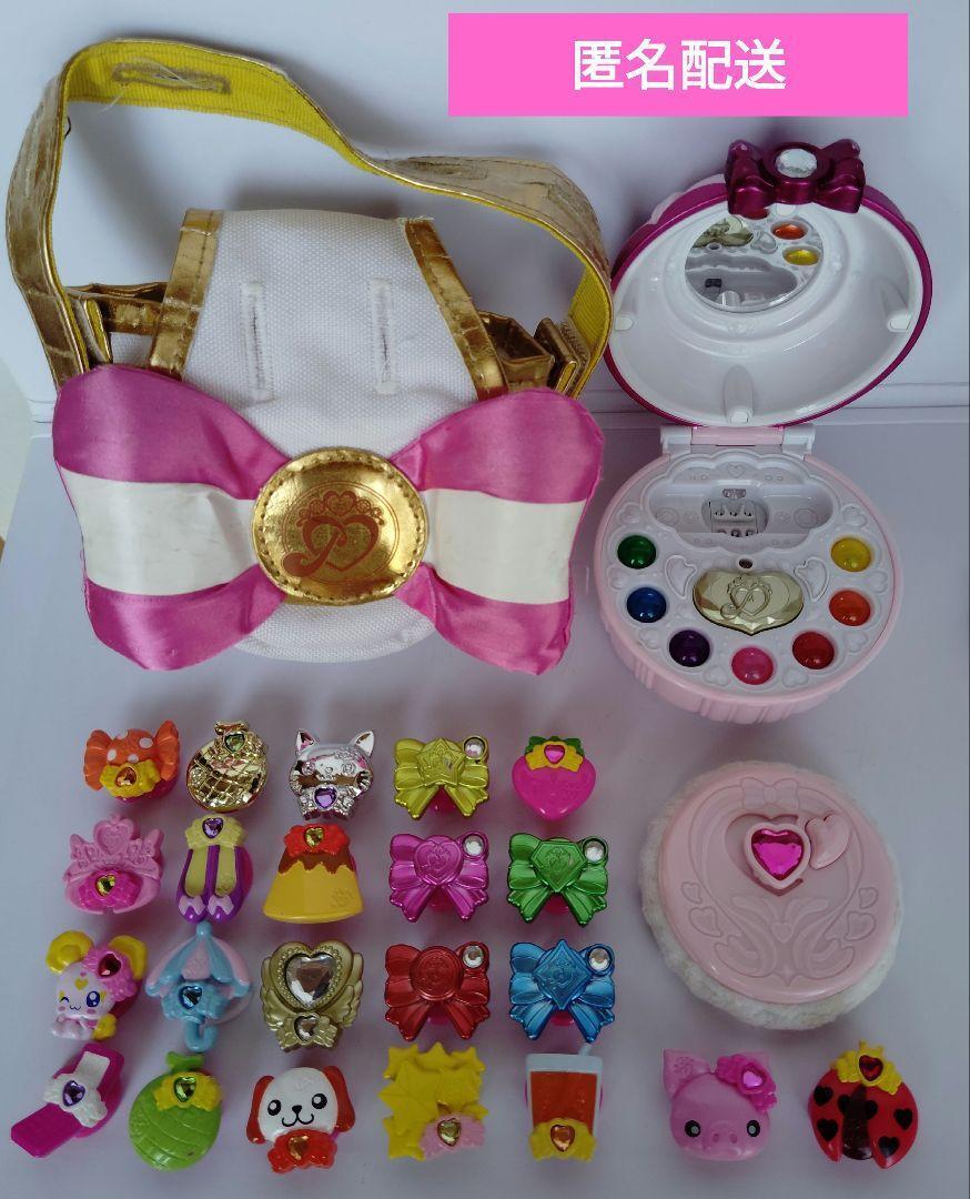 Glitter Force Smile Precure Girls Toy Set Compact Charm Decor Pretty Cure