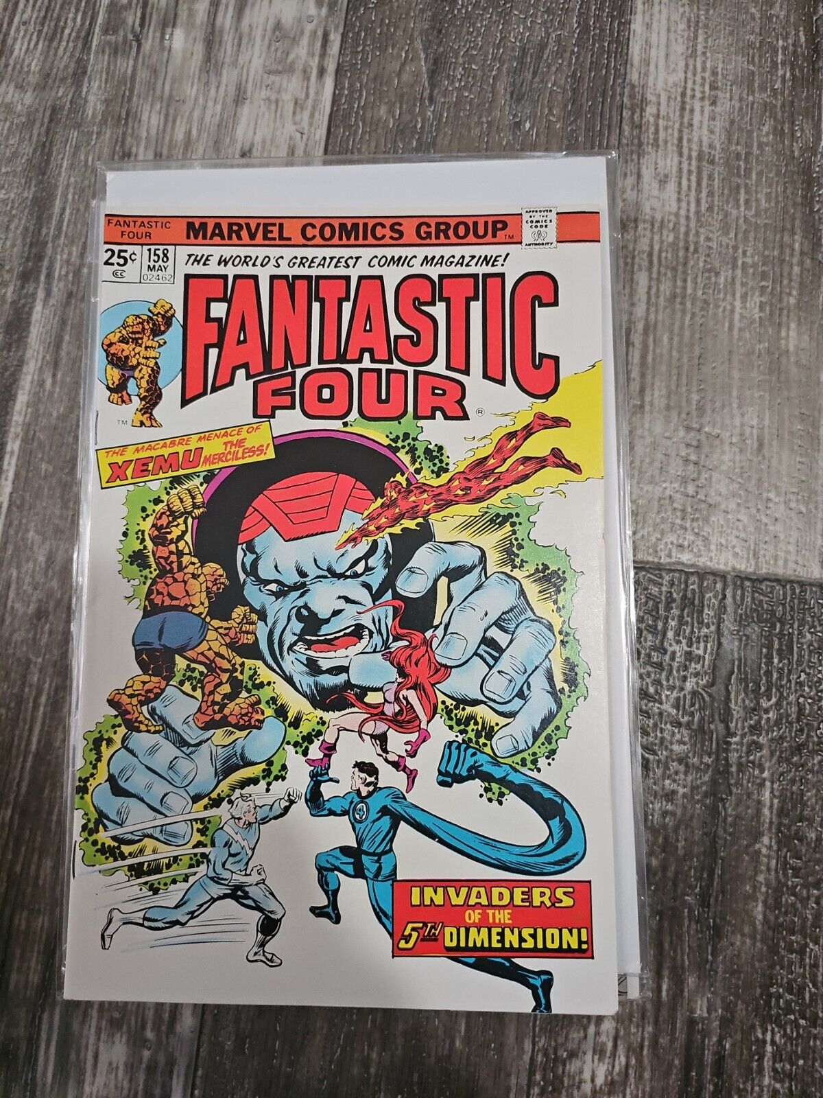 Fantastic Four #158 Xemu Bronze Age 1975 Roy Thomas Rich Buckler