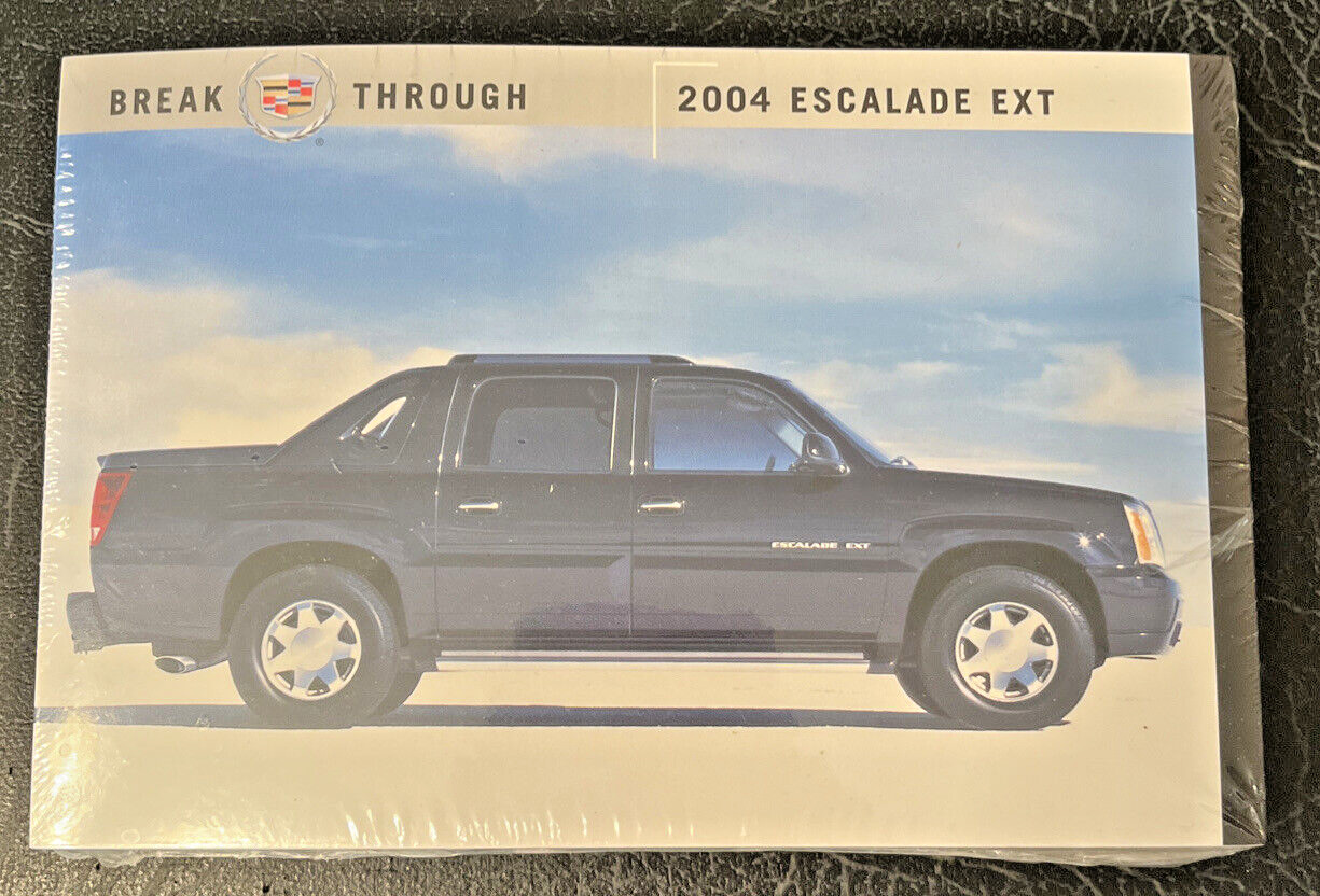 2004 CADILLAC ESCALADE EXT   Lot of 50--NIP- ORIGINAL Factory Postcard--MINT