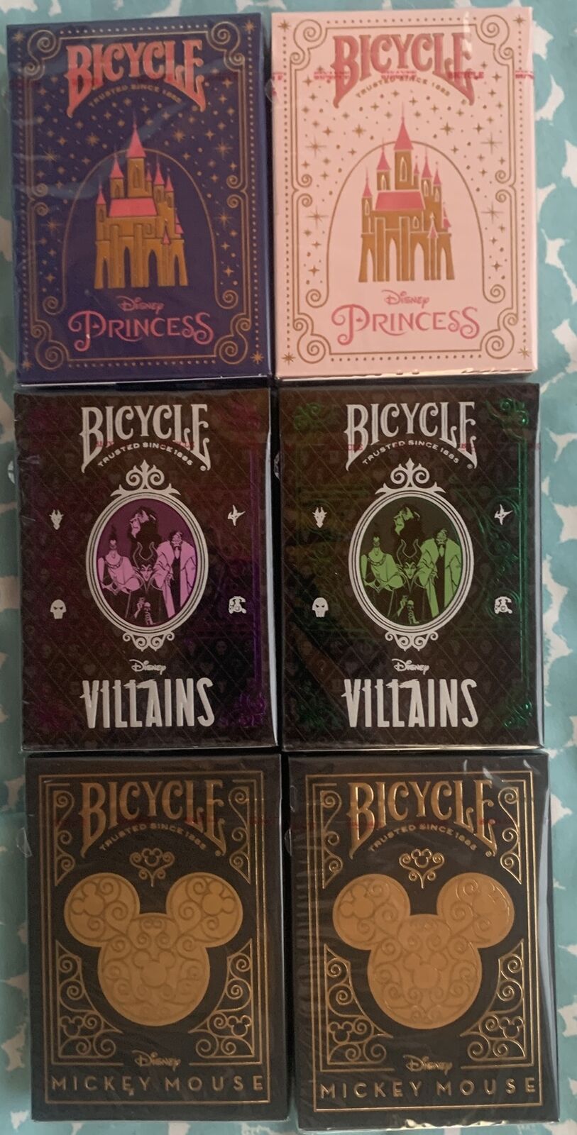 Bicycle Playing Cards - DISNEY EDITION - Brand New - Pick 2