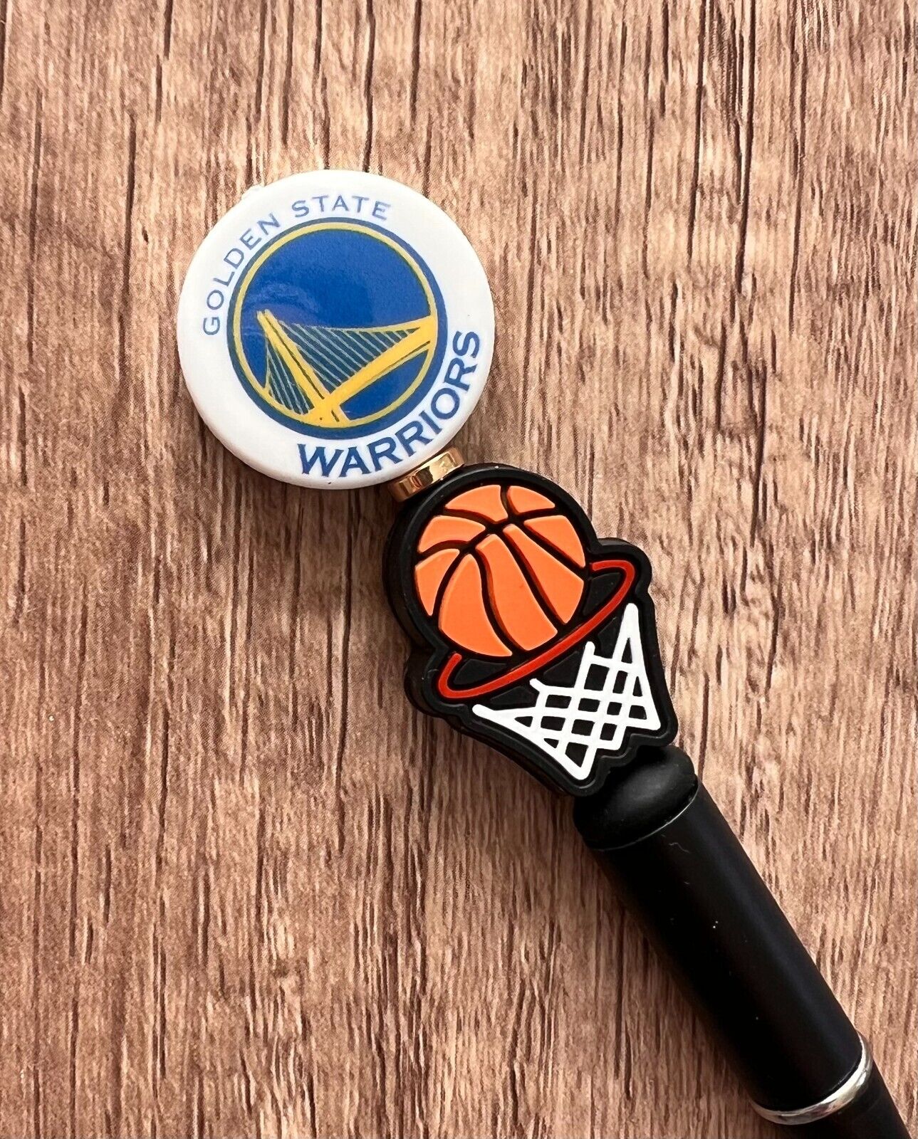 Basketball pen Clippers, Warriors, Kings, Suns, & Lakers. Fan gifts. Collect