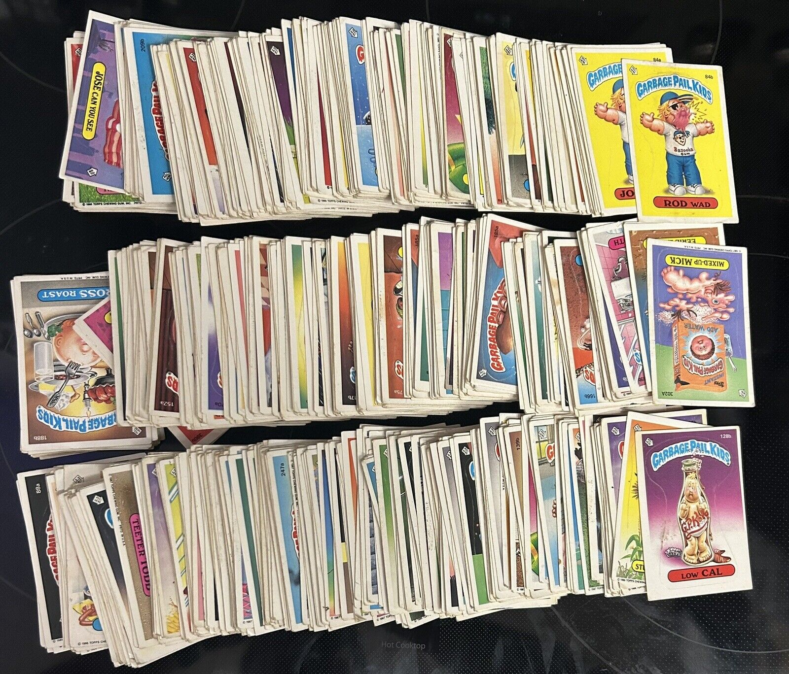 Vintage Garbage Pail Kids Lot 650+ Cards Low-Mid Grade 1980s Topps GPK Cards
