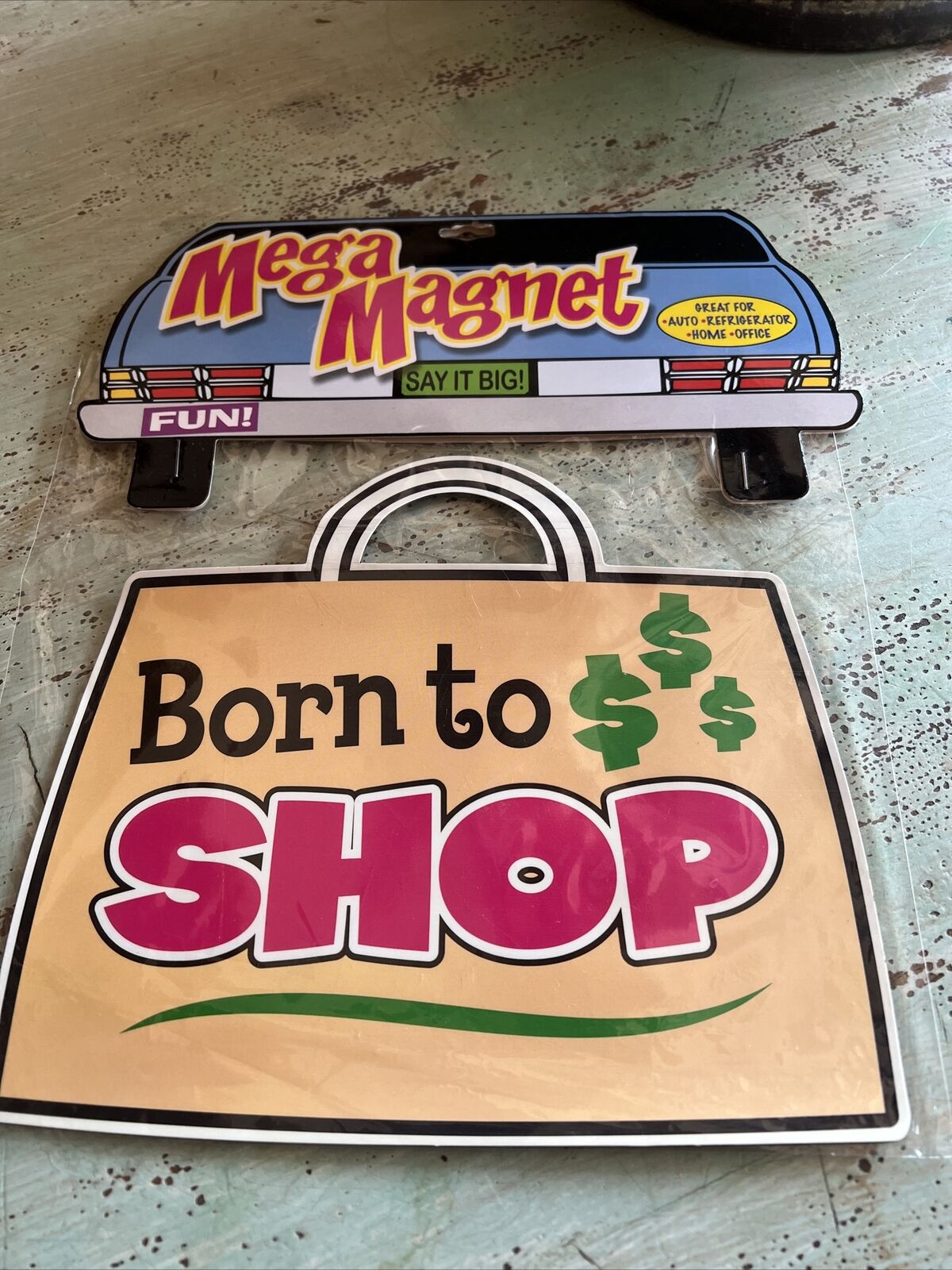 Born to Shop Car Magnet