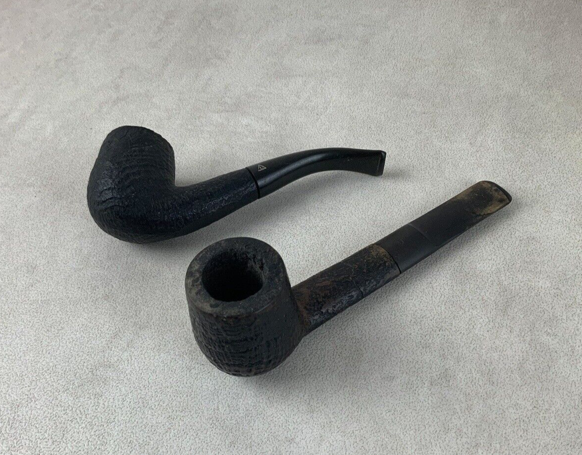 Lot of 2 Pipes, Lord? and Georg Jensen, antique vintage.