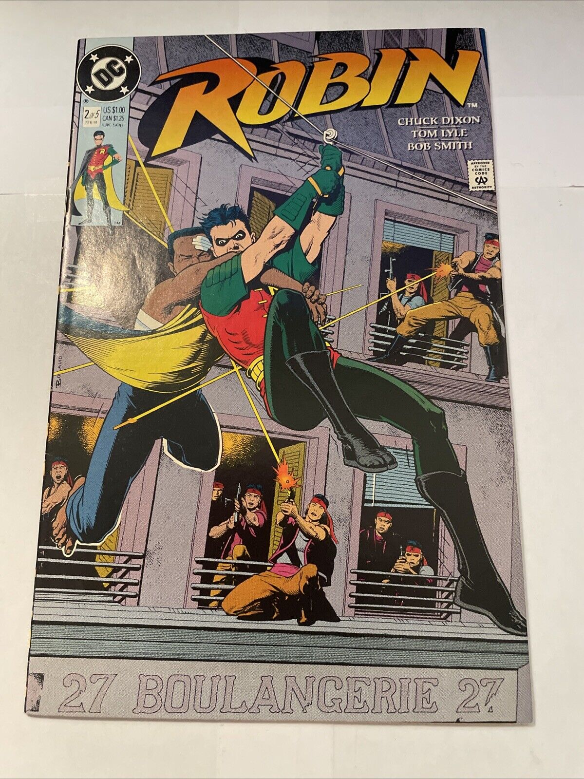 1991 #2 DC Robin 2 Of 5 VFN (Combined Shipping)