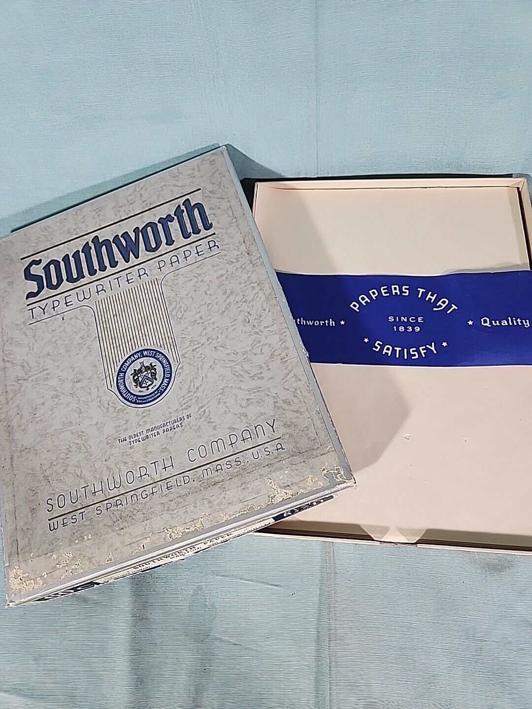 Vintage Southworth Onion Skin Typewriter Paper Plain AirMail Wrapping 8.5 X 11 
