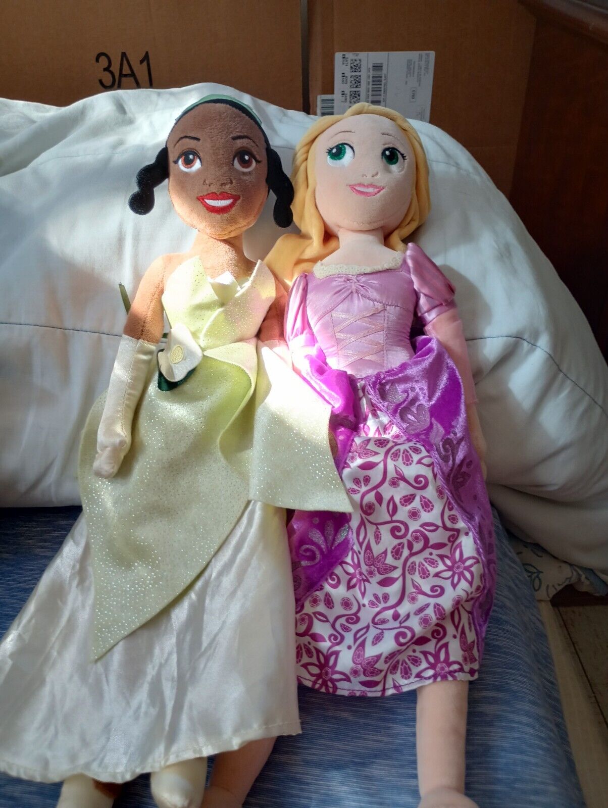 Disney Princess Plush Dolls set of 2 Disney Princesses 