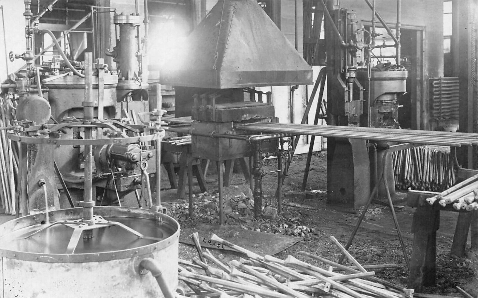 RPPC Furniture Factory Table Legs? Interior Photo c1910 Cyko Postcard