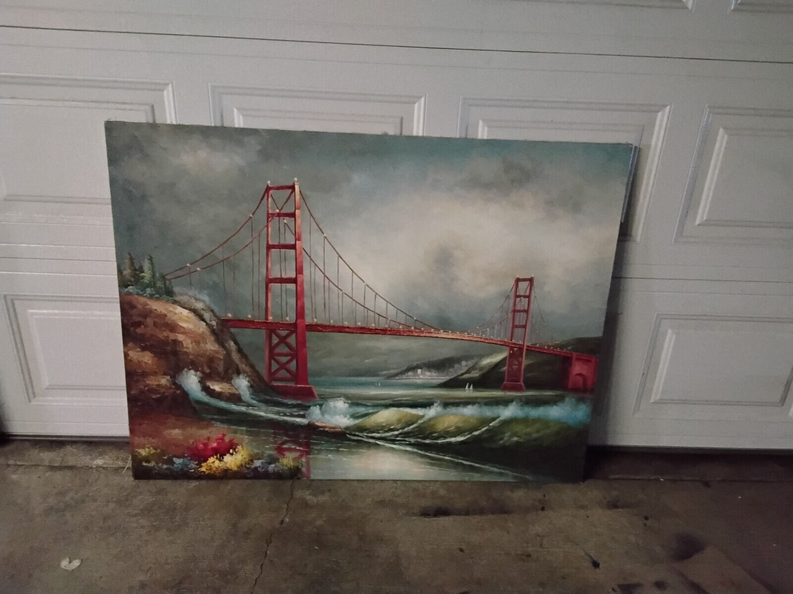 SAN FRANCISCO BAY BRIDGE  PORTRAIT  GLORIOUSLY  ✨️ ILLUSTRATED