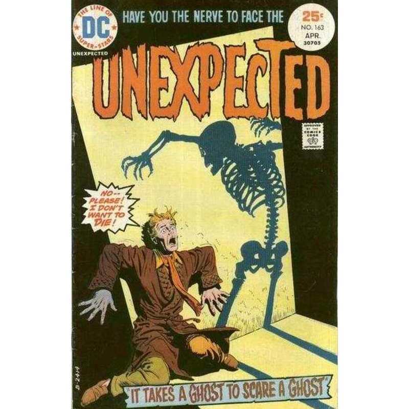 Unexpected #163  - 1967 series DC comics VG minus Full description below [r.