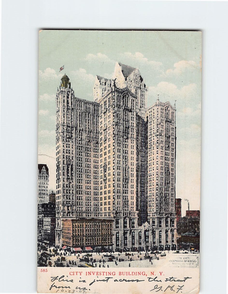 Postcard City Investing Building, New York City, New York
