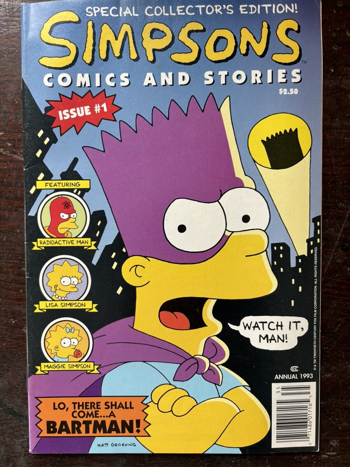 Special Collector’s Item Simpson Comics And Stories #1