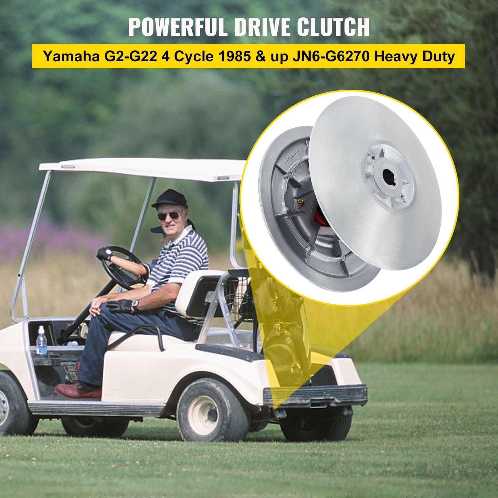 VEVOR Golf Cart Secondary Driven Power Clutch Kit Metal Surface Drive Clutch 198