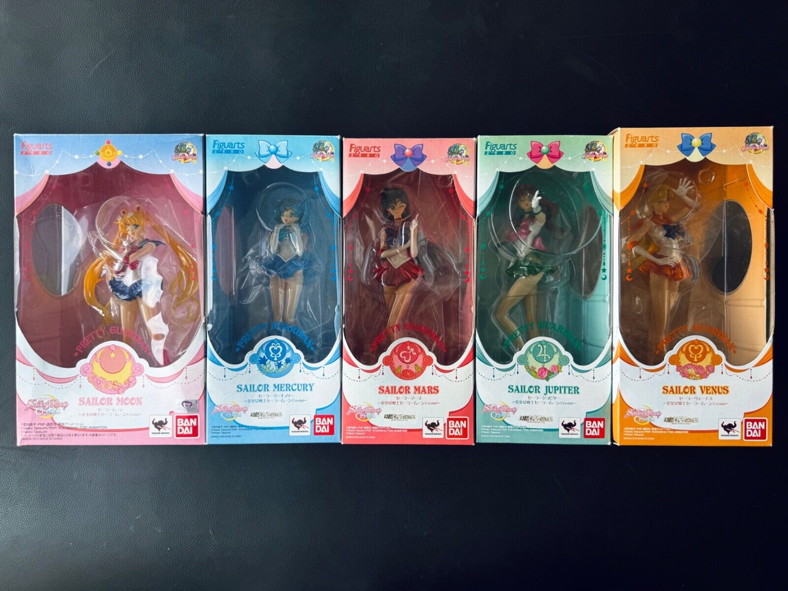 Bandai Tamashi Nations “Sailor moon crystal” Figuarts zero complete set 