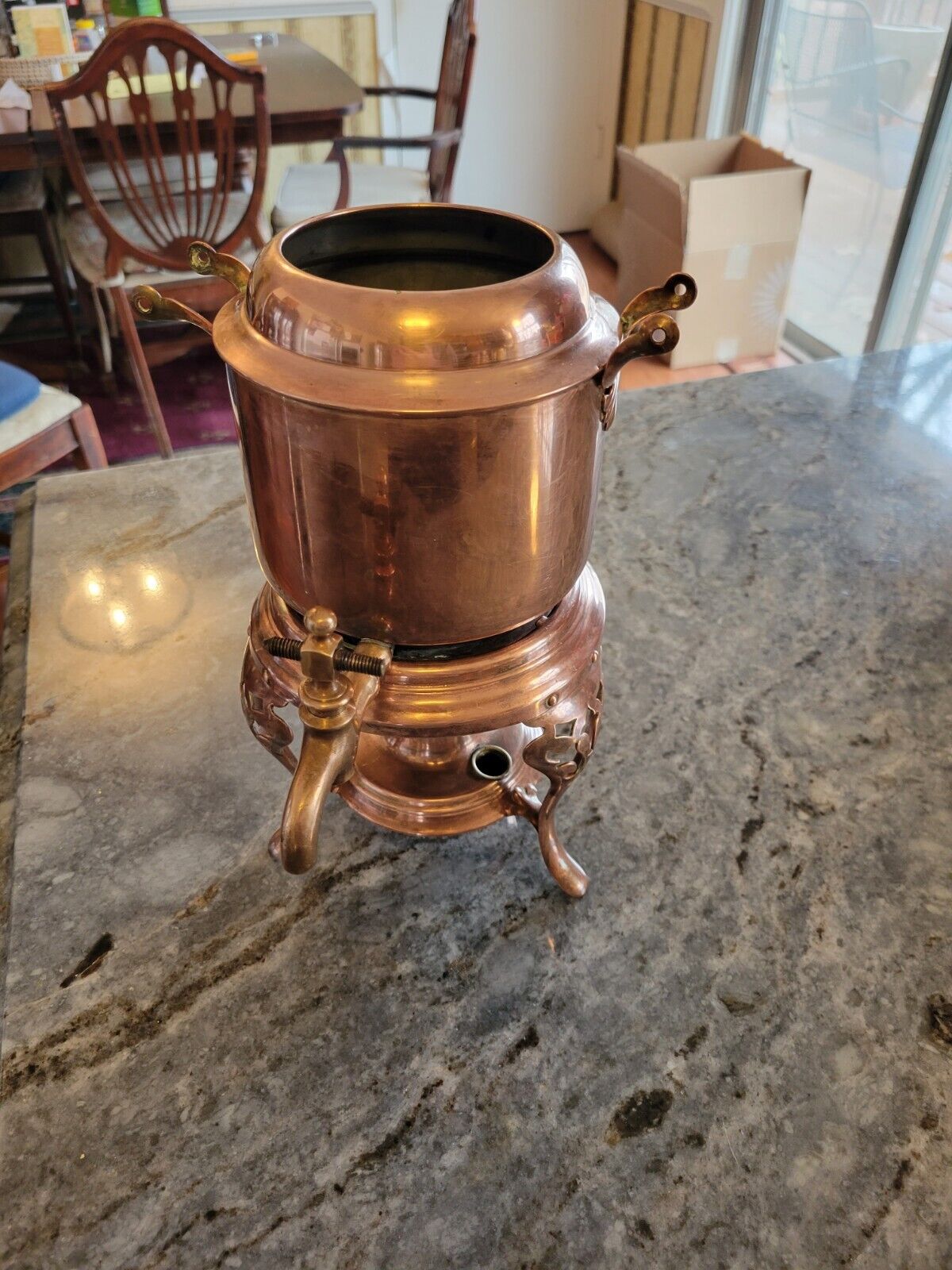Vintage Cooper Coffee Urn - Meteor Percolator model 394 Manning-Bowman Co. 
