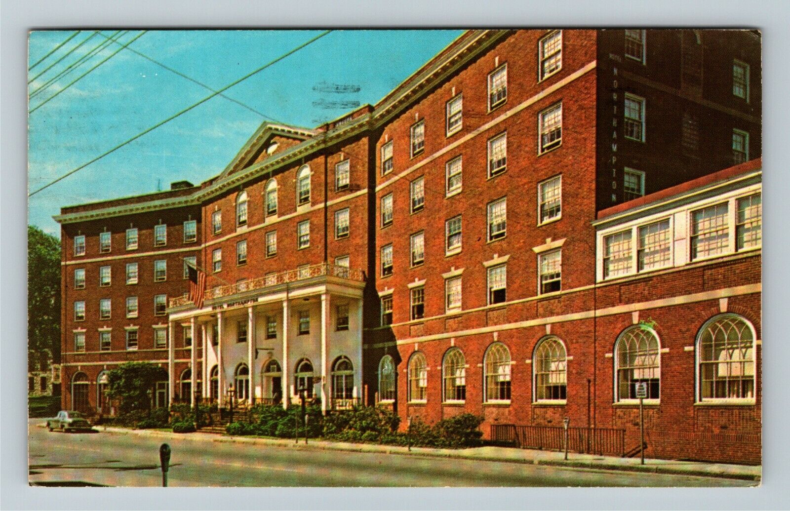 Northampton MA-Massachusetts, Schine Northampton Inn, c1968Postcard