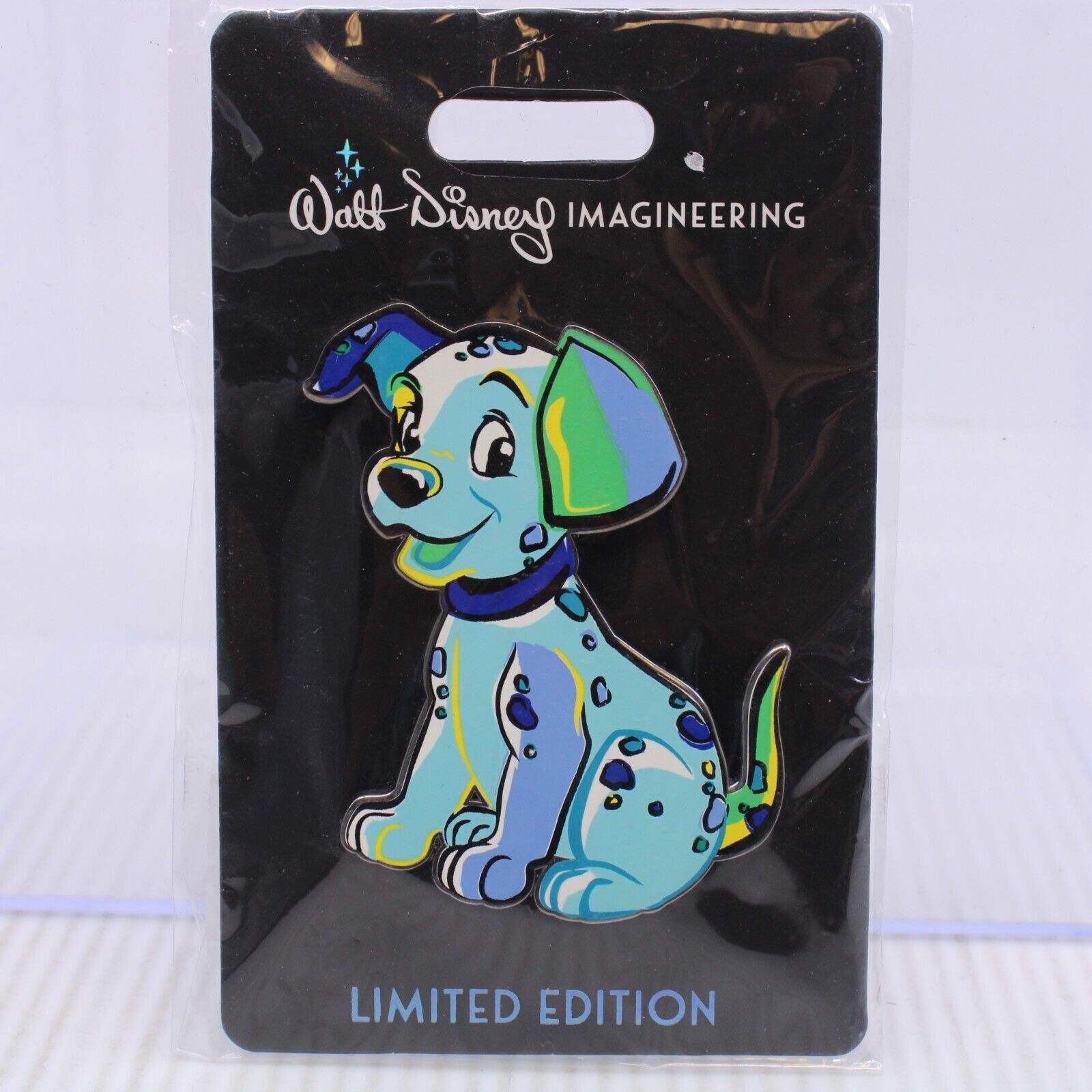 B4 Disney WDI LE Pin Color Splash 101 Dalmatians Lucky Puppy Dog