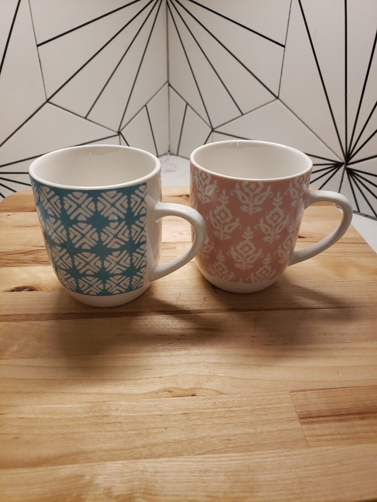 New Mainstays Monogram Coffee Mug Set Of Two