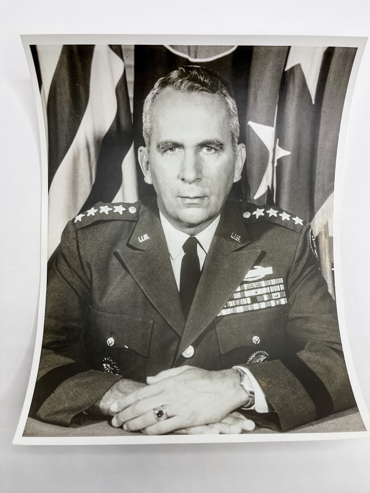 Sept 1968 Press Photo General Ralph Haines Jr., commander in chief, U.S. Army
