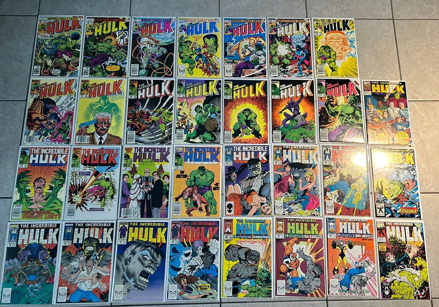 Incredible Hulk bronze age lot marvel. Lot of 31 Comics.  From VF /NM Condition.