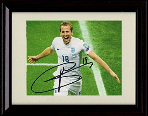 16x20 Framed Harry Kane Autograph Promo Print - Team England World Cup