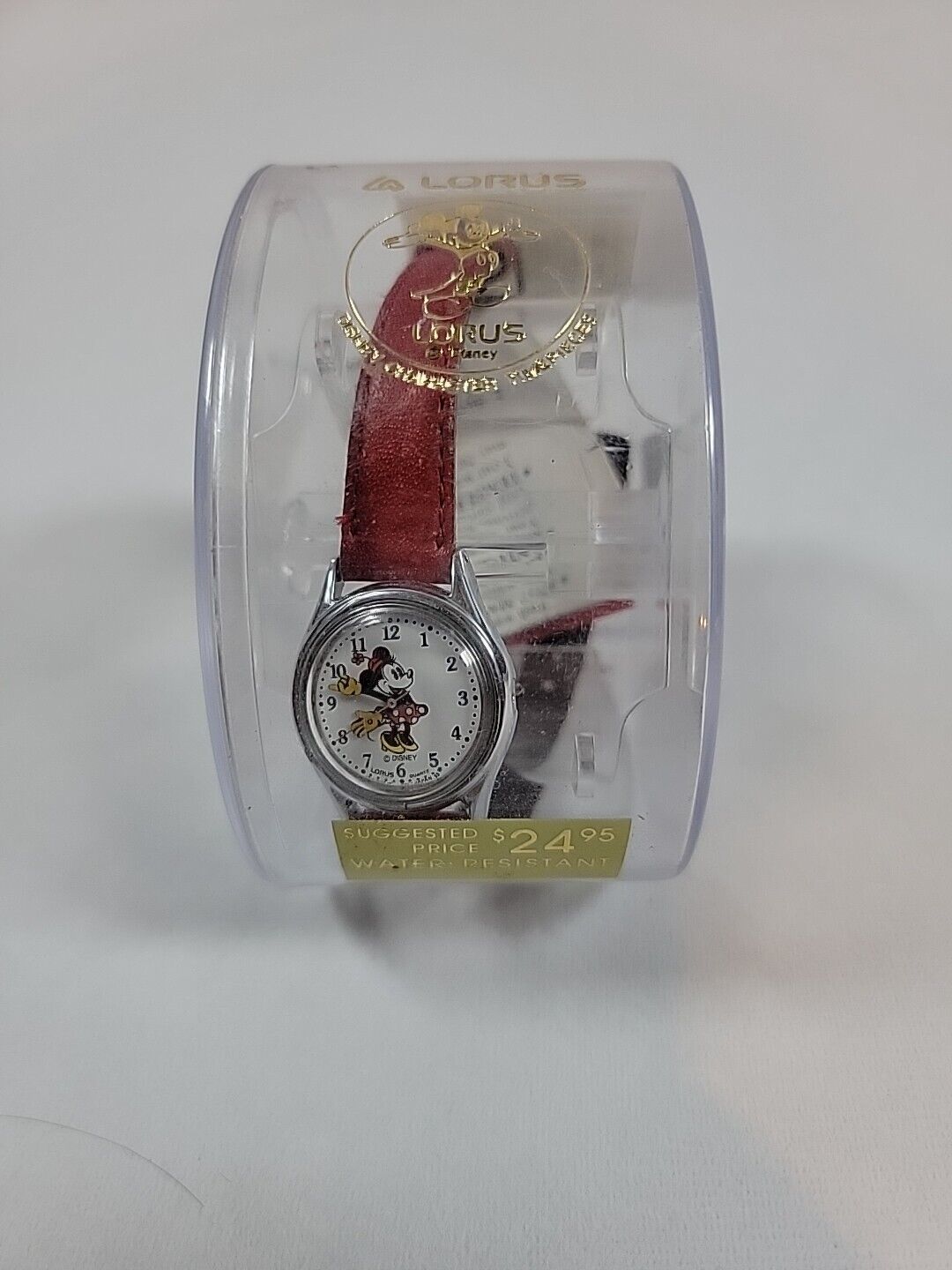 Vintage Walt Disney Mickey & Friends Mini Mouse Lorus Quartz Watch Original