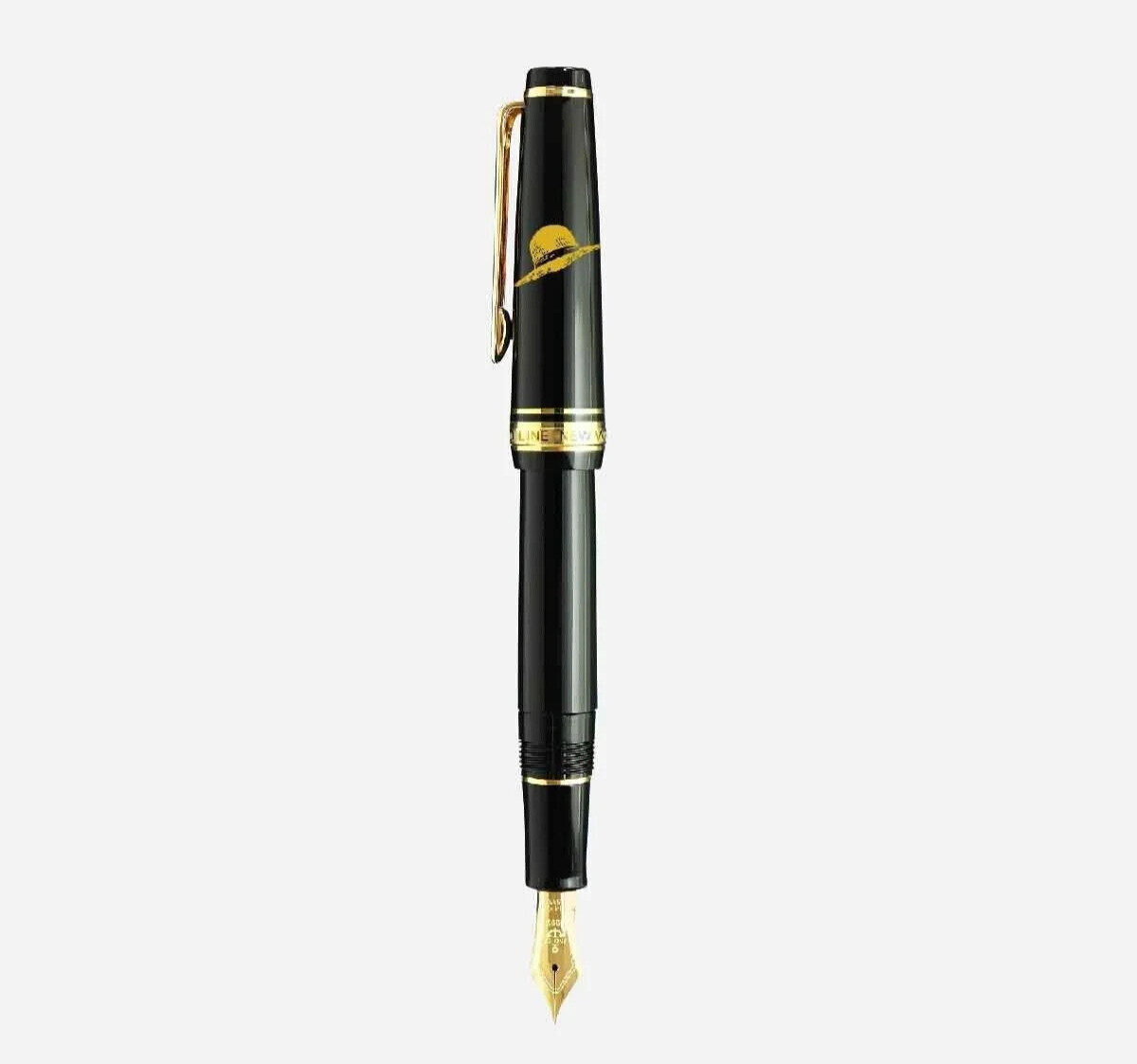SAILOR x ONE PIECE Monkey D. Luffy Fountain Pen MF Gold-Plated Finish New