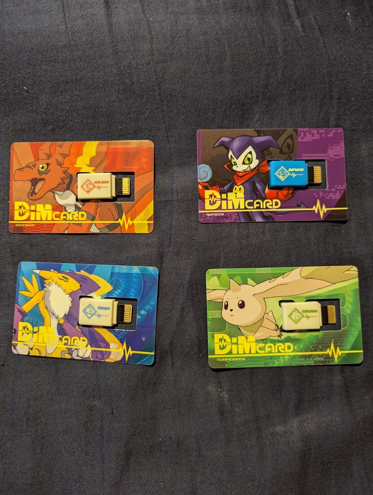 Digimon Vital Bracelet Digimon Tamers Dim Card Set, Impmon