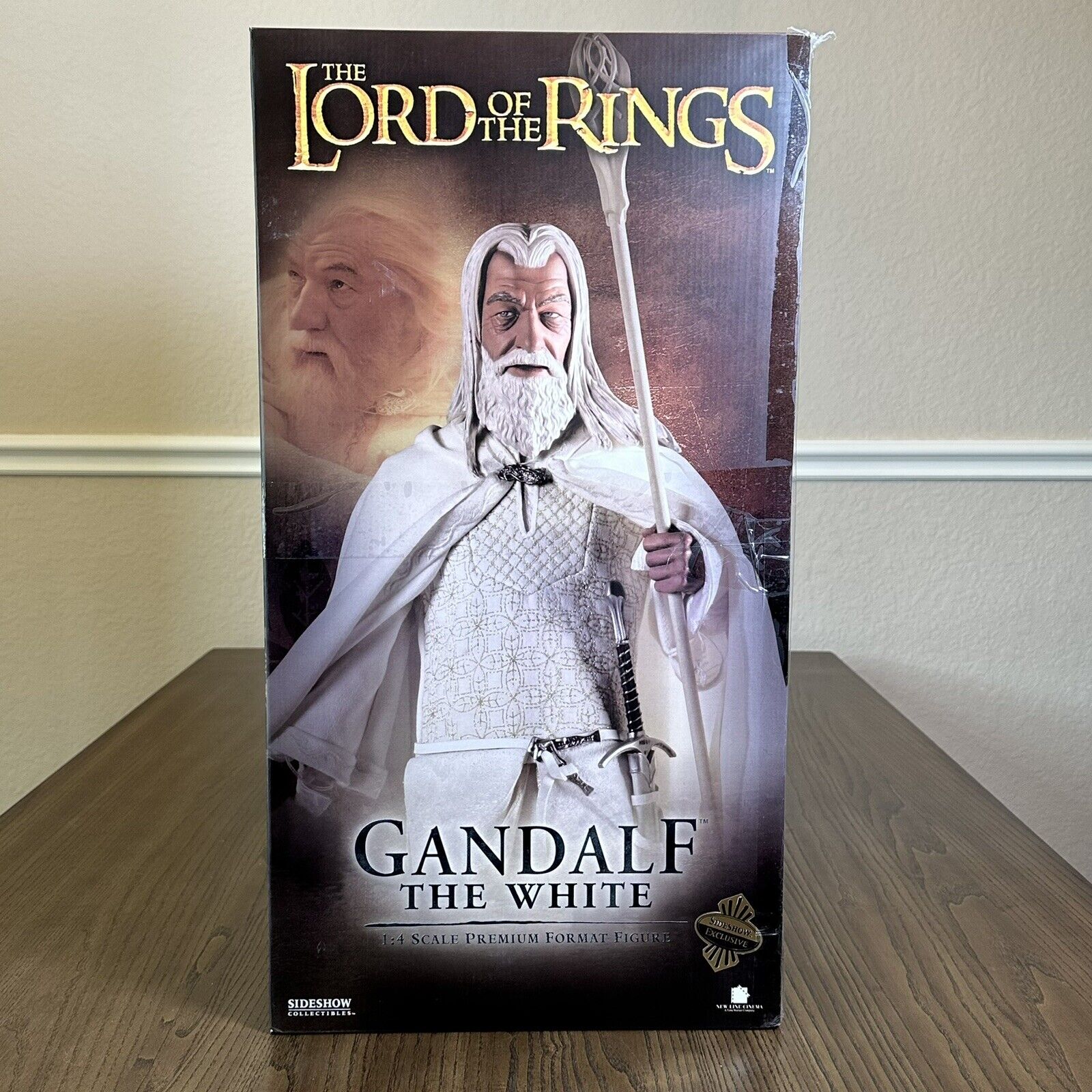 Sideshow Gandalf The White Premium Figure Exclusive X/500 Lord Of The Rings