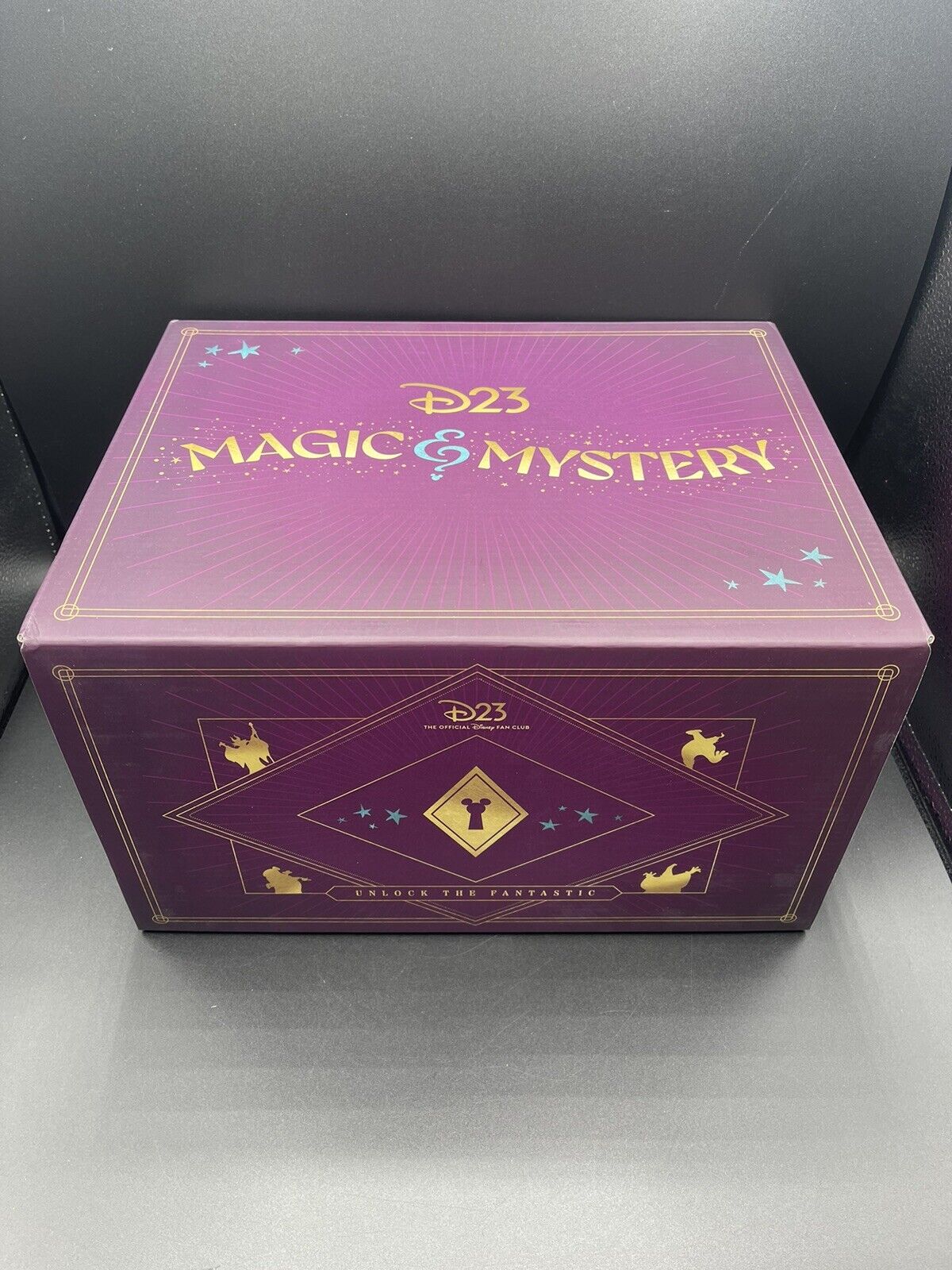 D23 Gold Member 2024 Gift Box Magic And Mystery Disney Aladdin Genie Sorcerer