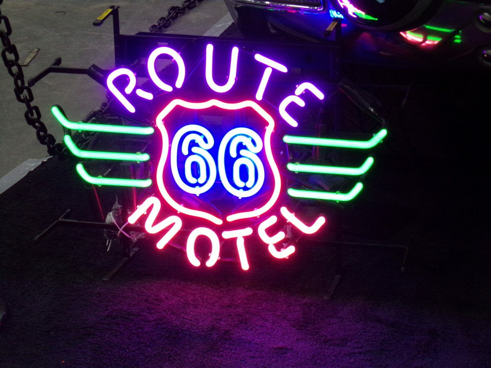 New Route 66 Motel Logo Beer Bar Neon Light Sign 24\