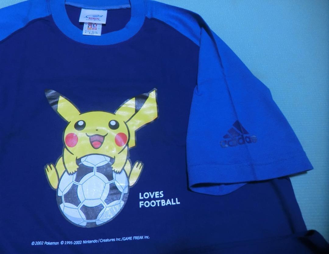 Pokemon T-Shirt Giraffe Adidas Pikachu Japan Representative japan