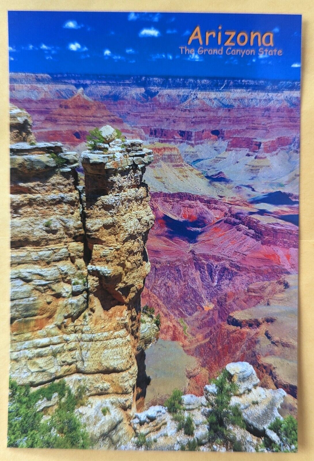  Postcard AZ: Arizona - The Grand Canyon State 