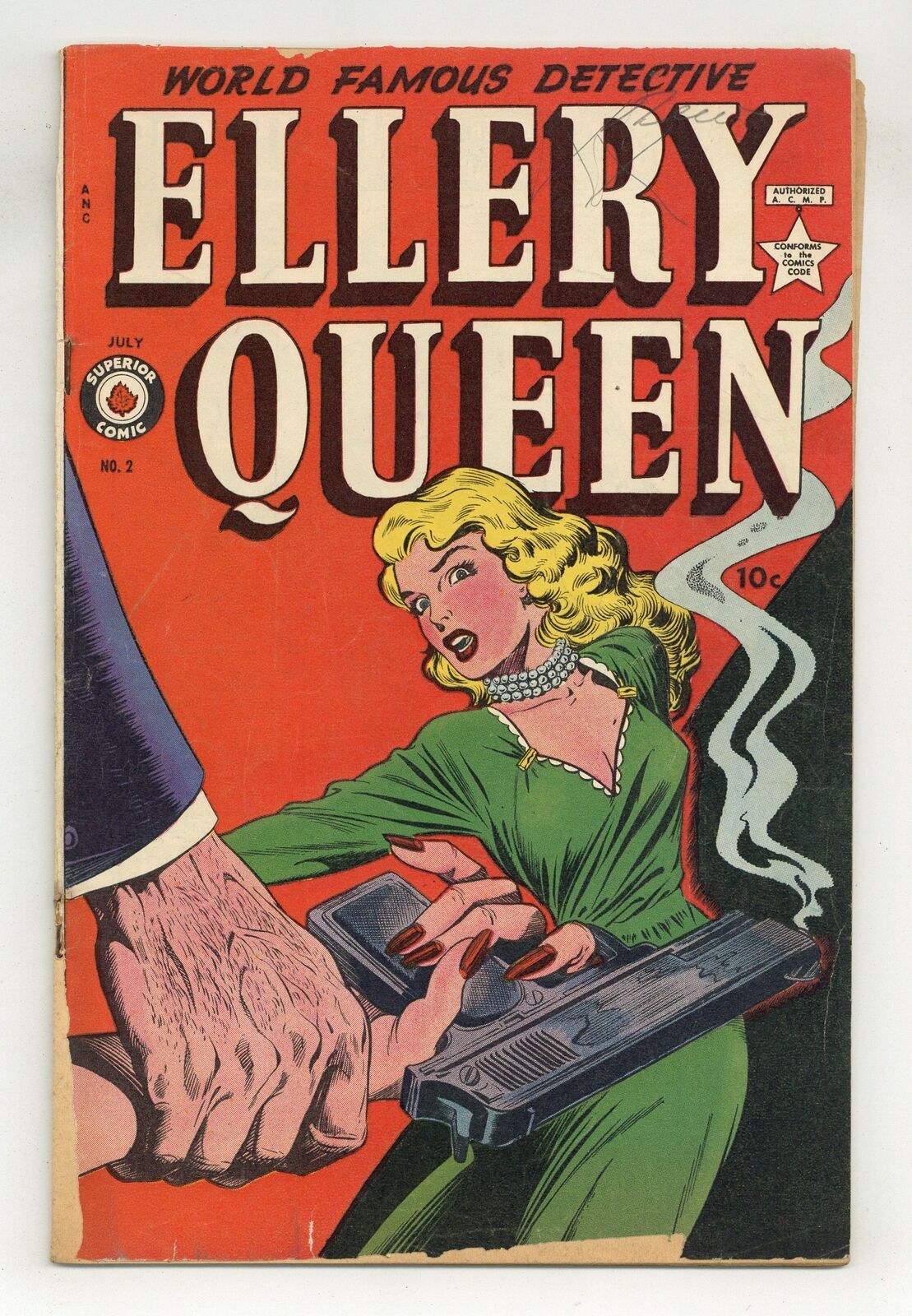 Ellery Queen #2 FR 1.0 1949