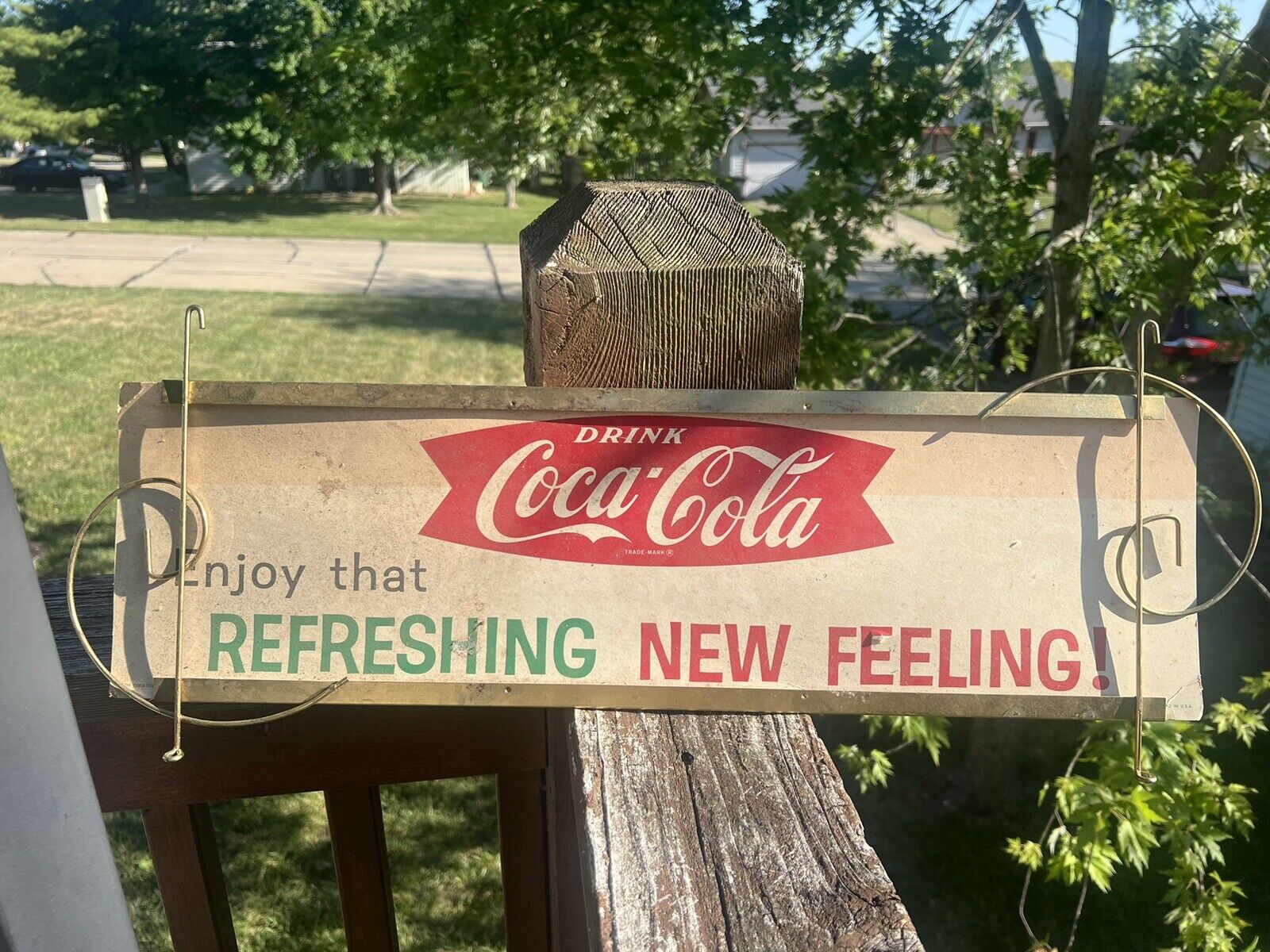 coca cola kay display sign