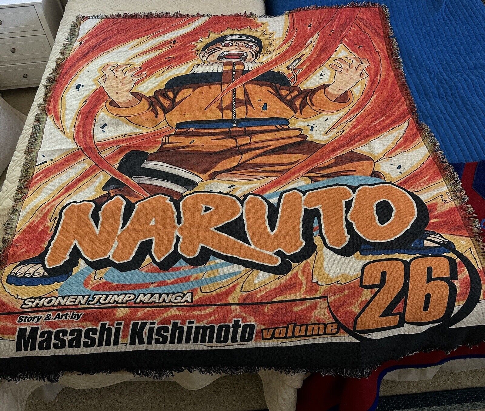 Naruto Uzumaki Woven Anime Tapestry