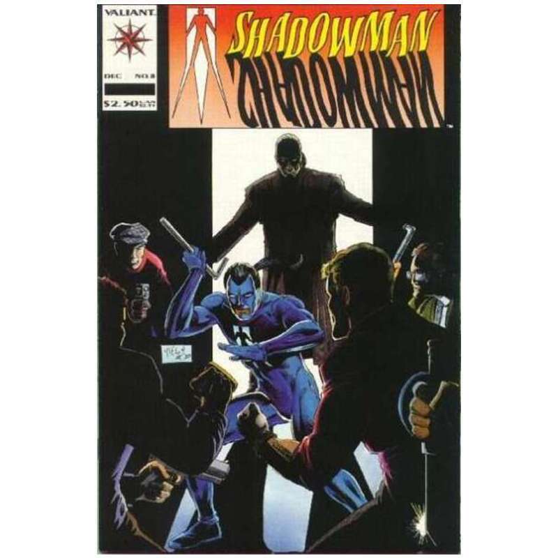 Shadowman #8  - 1992 series Valiant comics NM Full description below [i,