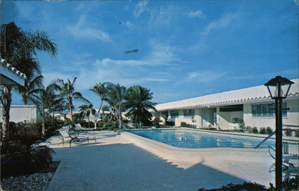 1965 Beautiful Naples Motor Lodge,FL Collier County Florida Tom Mcgrath Postcard